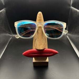 Tifosi Swank Sunglasses - Clear Frost Frame Blue Mirrored Lenses